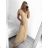 Šaty spoločenské elegantný krátky rukáv dámske (S/M ONE SIZE) TALIANSKA MÓDA IMPSH223589L/DUR - biela - S/M