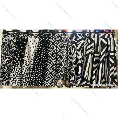 Sukňa stredne krátka dámska (S/M ONE SIZE) TALIANSKA MÓDA IMM24M3154D
