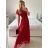 Šaty spoločenské elegantný krátky rukáv dámske (S/M ONE SIZE) TALIANSKA MÓDA IMPSH223589L/DUR - biela - S/M