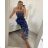 Overal dlhý carmen letný dámsky (S/M ONE SIZE) TALIANSKA MÓDA IMM24M5986A/DU S / M čierna