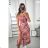 Šaty dlhé letné na ramienka dámske (S/M/L ONE SIZE) FRANCÚZSKA MÓDA FMPZM242207AB-7