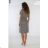 Šaty krátke letné krátky rukáv dámske (S/M/L ONE SIZE) FRANCÚZSKA MÓDA FMPZM242239-11