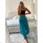 Nohavice dlhé letné dámske (S/M/L/XL ONE SIZE) TALIANSKA MODA IM424182/DU L/XL čierna