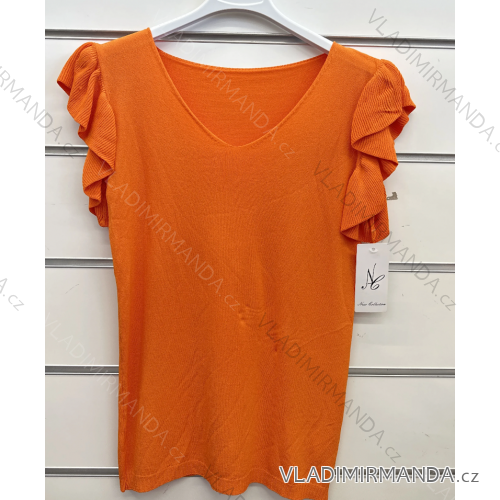 Tunika oversize krátky rukáv dámska (42/44/46 ONE SIZE) TALIANSKA MÓDA IMPSH2424553A