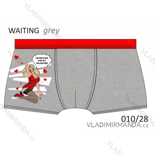 Boxerky pánske valentínsky motív (s-xxl) Cornette 010/28
