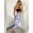 Nohavice dlhé mušelínové dámske (S/M/L ONE SIZE) TALIANSKA MóDA IMSM24051