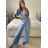 Súprava letný top a nohavice dámske (S/M ONE SIZE) TALIANSKA MóDA IM324150