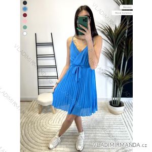 Šaty letné na ramienka dámske (S/M - L/XL) FRANCÚZSKA MÓDA FMPZM24A157