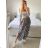 Nohavice harémky letné dlhé dámske Esme (S/M ONE SIZE) TALIANSKA MÓDA IMM239535UNVZ-3/DU S / M čierna