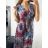 Šaty letné icecool bez rukávov dámske (M/L, XL/2XL) AINUOSI TALIANSKA MODA IMB249079