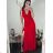 Šaty na ramienka elegantné dámske (S/M ONE SIZE) TALIANSKA MÓDA IMWAA24002/DUR -   béžová smetanová -   S / M