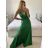 Šaty na ramienka elegantné dámske (S/M ONE SIZE) TALIANSKA MÓDA IMWAA24002