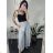 Nohavice letné háremky oversize dlhé dámske (S/M/L ONE SIZE) TALIANSKA MÓDA IMD24199