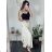 Nohavice letné háremky dlhé dámske (S/M/L ONE SIZE) TALIANSKA MÓDA IMD24199/DUR červená S/M