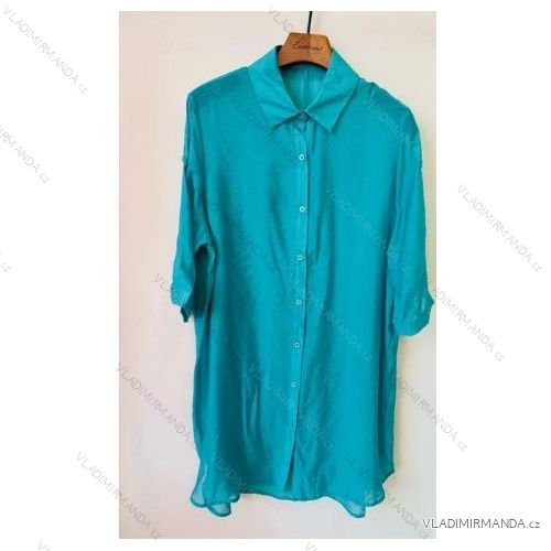 Košeľa letná 3/4 rukáv dámska (S/M - L/XL) TALIANSKA MÓDA IMPEM24GL2106