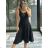 Šaty elegantné letné na ramienka dámske (S/M ONE SIZE) TALIANSKA MÓDA IMM24M55510