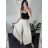 Nohavice harémky letné dlhé dámske (S/M/L ONE SIZE) TALIANSKA MÓDA IM424402 tmavo ružová S / M