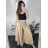 Nohavice letné háremky dlhé dámske (S/M/L ONE SIZE) TALIANSKA MÓDA IMD24199/DUR červená S/M