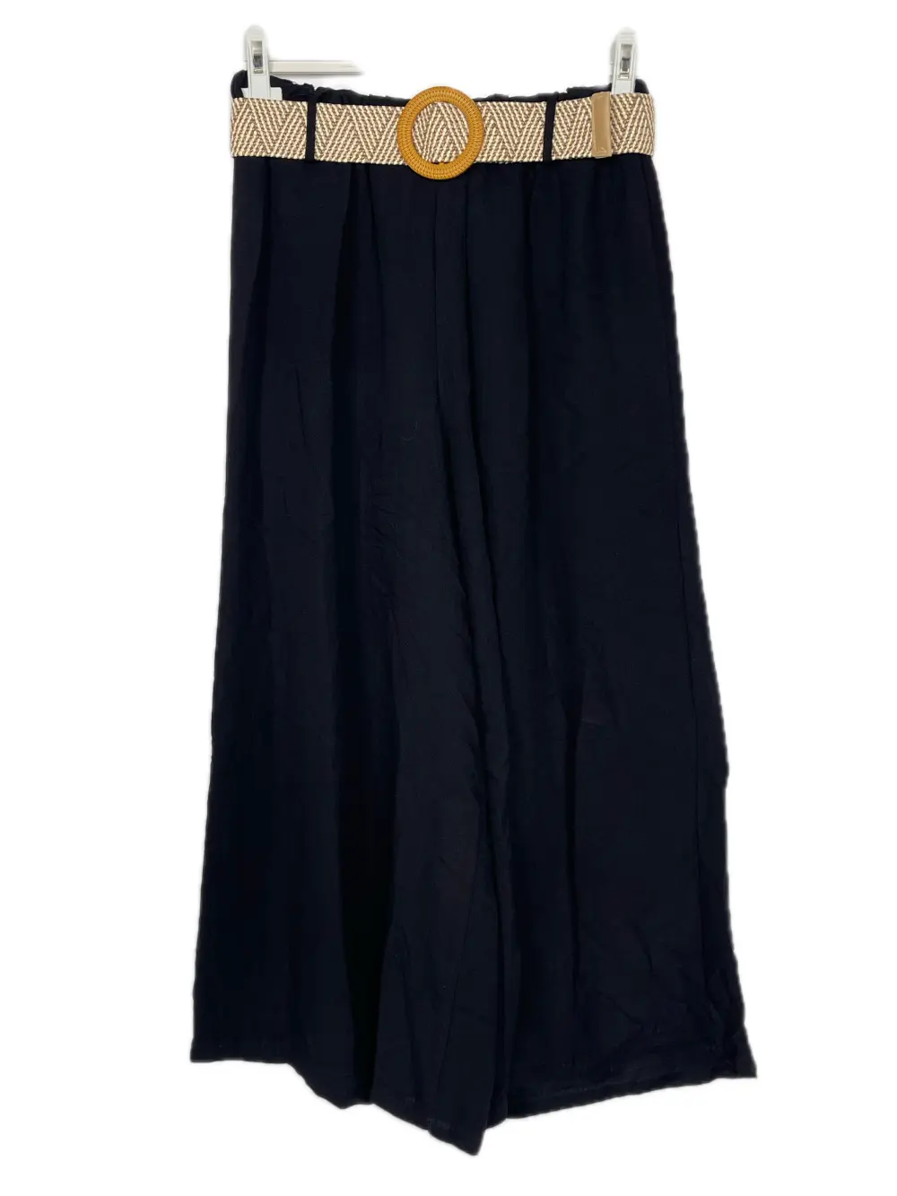 Sukně dlouhá letní s páskem dámské (XS/S/M ONE SIZE) ITALSKÁ MÓDA IMPBB2450522 čierna S / M
