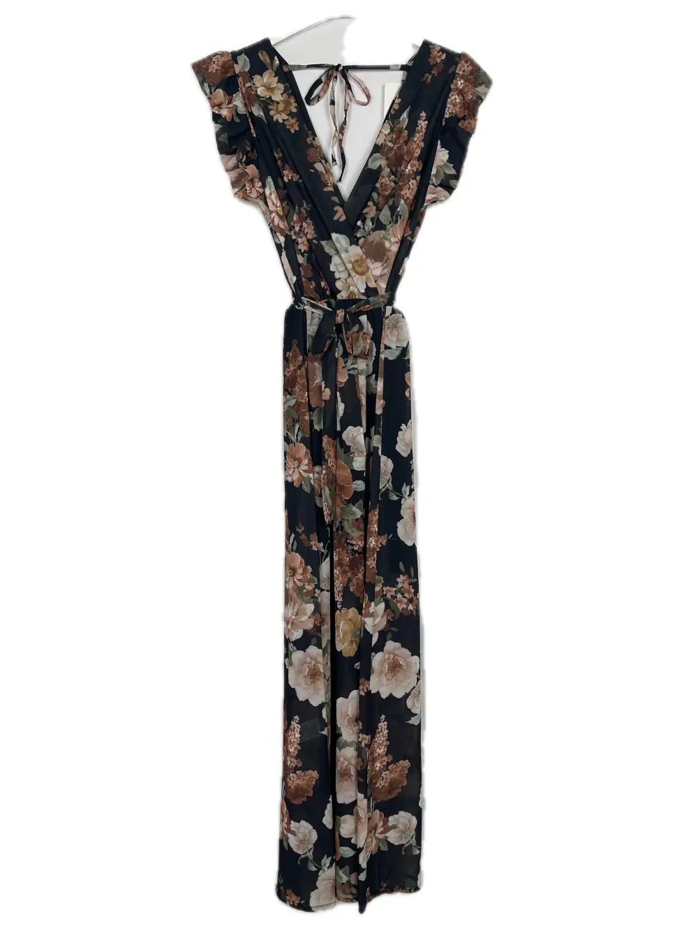 Šaty dlouhé letní krátký rukáv dámské (XS/S/M ONE SIZE) ITALSKÁ MÓDA IMPBB24F10822-496 čierna S / M