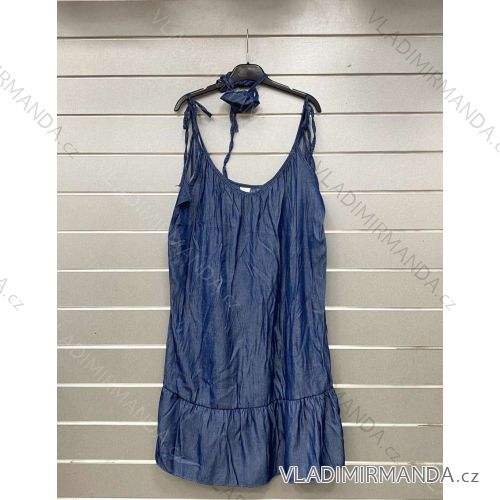 Šaty letné na ramienka dámske (S/M/L ONE SIZE) TALIANSKA MÓDA IMWGS24126A