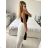 Nohavice dlhé letné dámske (S/M ONE SIZE) TALIANSKA MÓDA IMPSH2410757