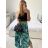 Nohavice harémky letné dlhé dámske Esme (S/M ONE SIZE) TALIANSKA MÓDA IMM239535UNVZ-6/DUR -   zelená -   S / M
