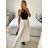 Sukňa saténová dlhá dámska (S/M/L ONE SIZE) TALIANSKA MODA IM323026