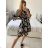 Šaty španielskej letný krátky rukáv dámska (S/M/L ONE SIZE) TALIANSKA MÓDA IMM24M4247