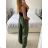 Nohavice dlhé oversize elegantné s opaskom dámske (S/M/L ONE SIZE) TALIANSKA MODA IM3244008/DU -   čierna
 -   M / L