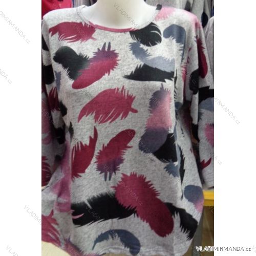 Tričko 3/4 rukáv dámske (xl-3XL) ERBOSSI ER001
