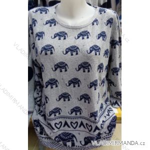 Tričko 3/4 rukáv dámske (xl-3XL) ERBOSSI ER004
