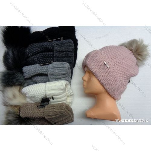 Čiapka zimná dámska zateplená flaušom (uni) Pama poľských výrobcov na A00002
