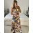 Šaty dlhé letné bez rukávov dámske (M/L, XL/XXL) AINUOSI TALIANSKA MODA IMB24A356