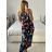 Šaty dlhé letné bez rukávov dámske (M/L, XL/XXL) AINUOSI TALIANSKA MODA IMB24A356