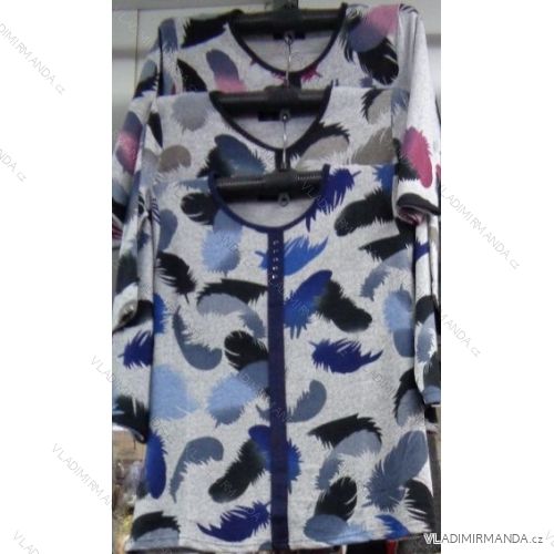 Tričko 3/4 rukáv dámske (xl-3XL) ERBOSSI K282