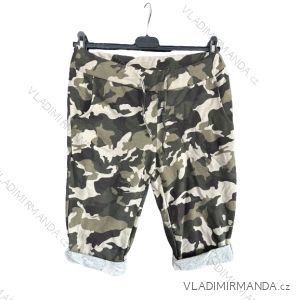 Kraťasy šortky bavlnené dámske (S/M ONE SIZE) TALIANSKA MÓDA IMD23356/DR