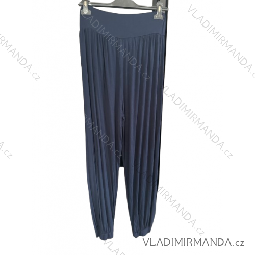 Aladinky harémky dámske (L/XL ONE SIZE) TALIANSKA MóDA IMC18541/DUR tm. modrá L/XL