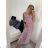 Šaty dlhé elegantné icecool bez rukávov dámske (M/L, XL/XXL) AINUOSI TALIANSKA MODA IMB24F821