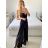 Nohavice dlhé letné dámske (S/M/L ONE SIZE) TALIANSKA MÓDA IMM24M29181/DU béžová S / M