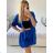 Súprava letný mušelín kraťasy a košele dlhý rukáv dámske (S/M/L ONE SIZE) TALIANSKA MÓDA IMWMY23232194/DUR - zelená limetková - M/L