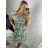 Šaty letné icecool bez rukávov dámske (M/L, XL/2XL) AINUOSI TALIANSKA MODA IMB239571/DR XL/2XL modrá