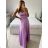Šaty dlhé elegantné na ramienka dámske (S/M ONE SIZE) TALIANSKA MÓDA IMPSH246582