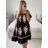 Šaty letný carmen krátky rukáv dámske (S/M/L ONE SIZE) TALIANSKA MÓDA IMWCP2426