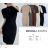 Šaty úpletové 3/4 dlhý rukáv dámske (S/M/L ONE SIZE) TALIANSKA MÓDA IMWGBL24MG59546