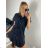 Šaty košeľové mušelínové dámske (S/M ONE SIZE) TALIANSKÁ MÓDA IM424MUSA/DR S / M biela
