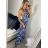 Šaty dlhé letné na ramienka dámske (S/M ONE SIZE) TALIANSKA MÓDA IMPSH244664A