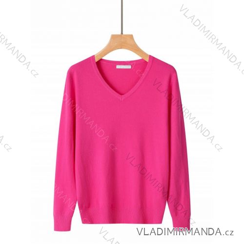 Sveter dlhý rukáv dámsky (S-XL) GLO-STORY GLO24WMY-B5342-11