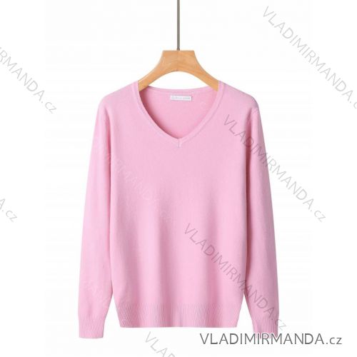 Sveter dlhý rukáv dámsky (S-XL) GLO-STORY GLO24WMY-B5342-13