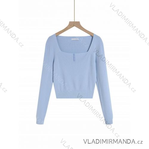 Sveter dlhý rukáv dámsky (S-XL) GLO-STORY GLO24WMY-5261